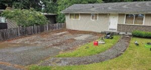 Driveway Pressure Washing in Lynnwood